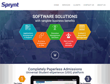 Tablet Screenshot of isprynt.com